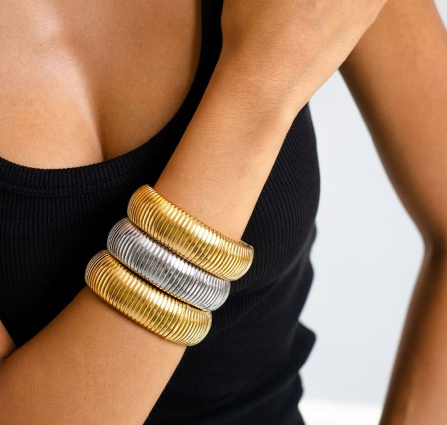 16mm Ribbed Bracelet
