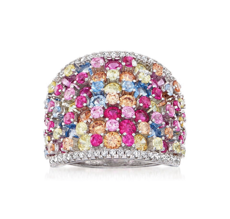 Marquis Rainbow Ring - Image 2